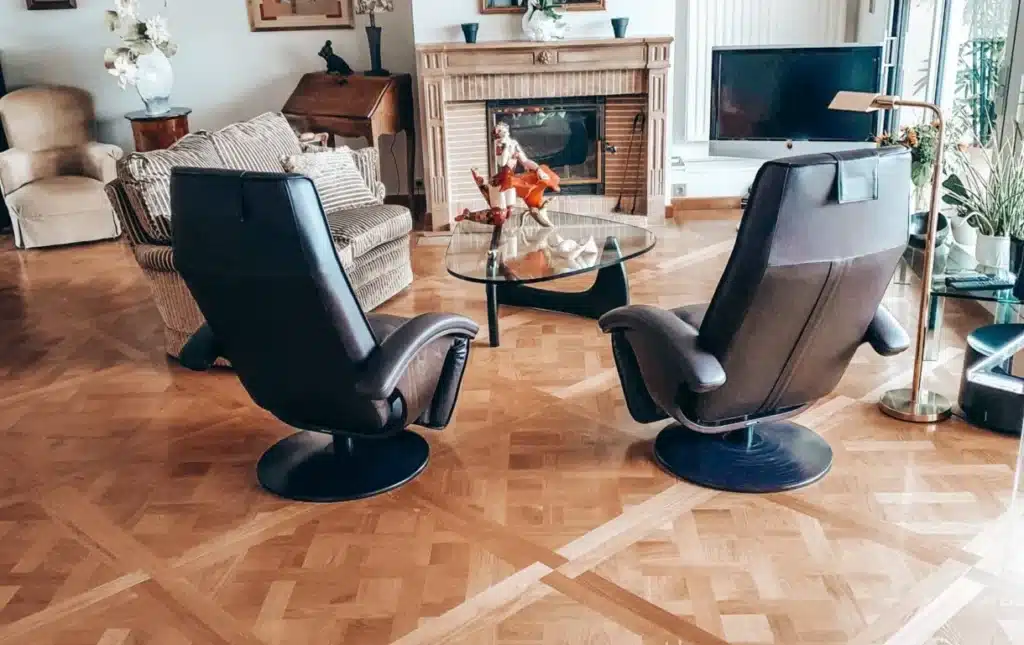 panneaux d arenberg - salon - vitrifié