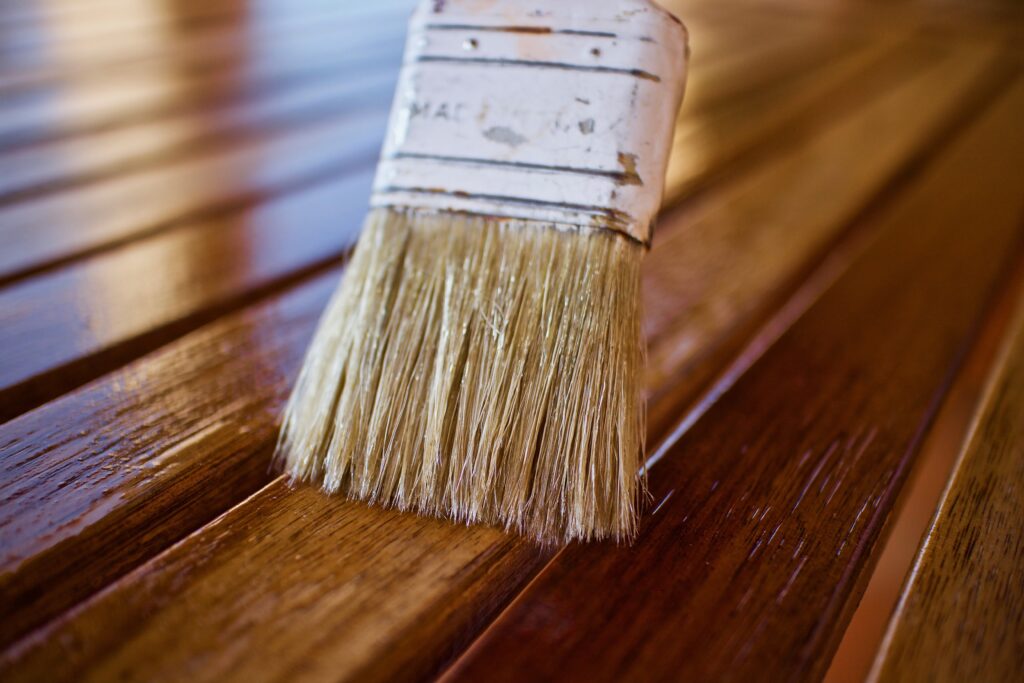 Produits de finition pour parquet