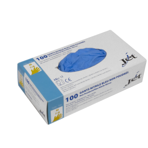Gants Bleu Nitirile Blanchon