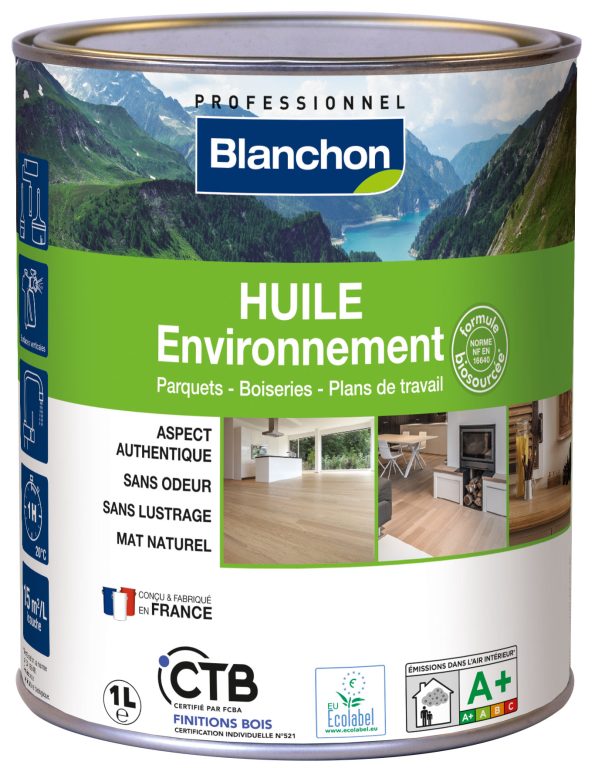 Huile Environnement Biosourcée Blanchon 1l