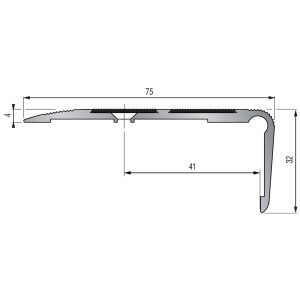 Nez de marche Traditionnel 6T Alu