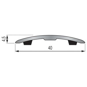 Seuil Adhésif Plat Renforcé 40 mm