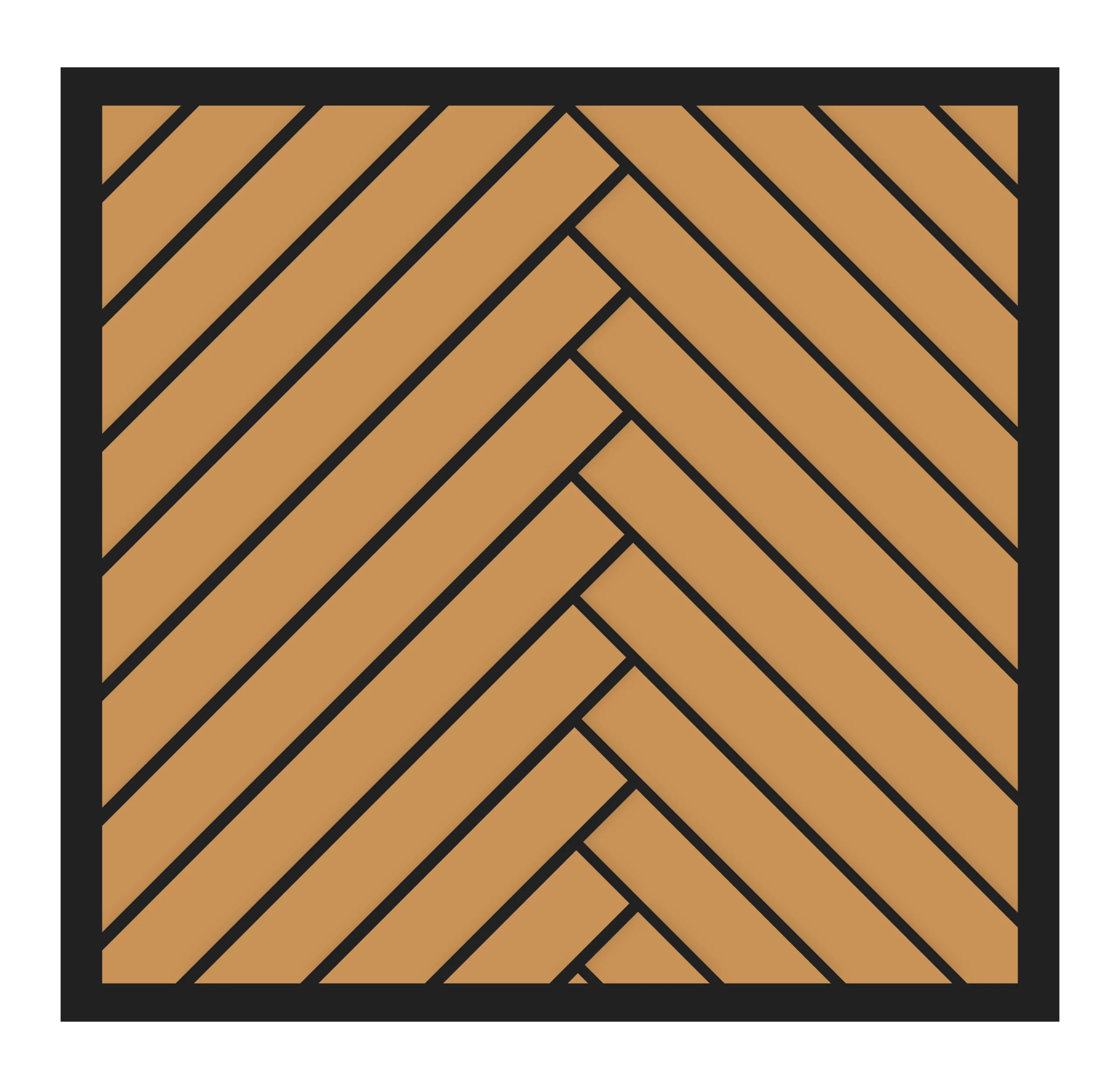 Parquet pose bâton rompus - Parquets des Ducs Dijon